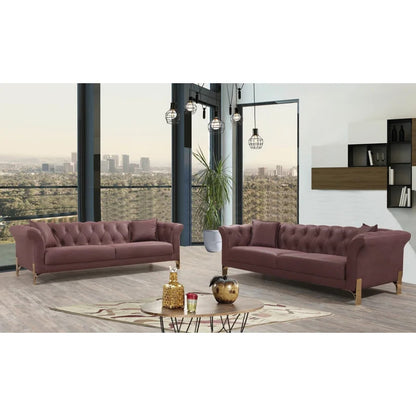 8 Seater Sofa Set: 2 Pieces Living Room Sofa Set