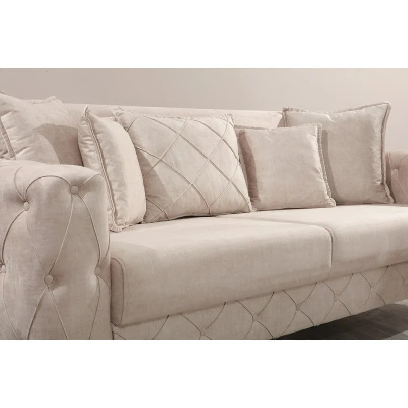 8 Seater Sofa Set: 3 Pieces Sofa Set