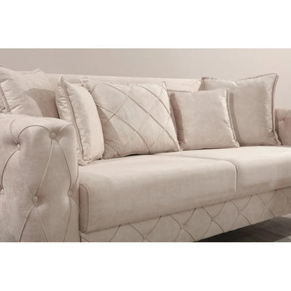 8 Seater Sofa Set: 3 Pieces Sofa Set