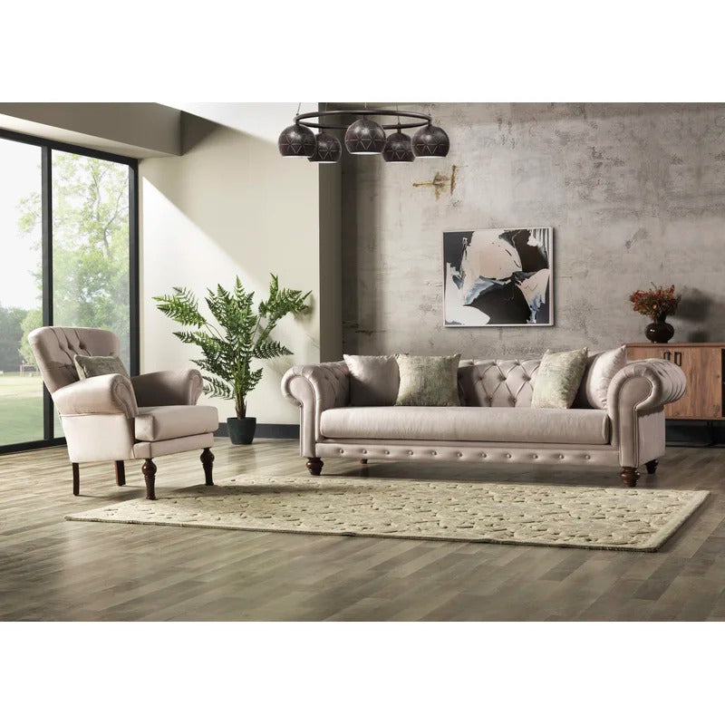 8 Seater Sofa Set: 4 Piece Living Room Set
