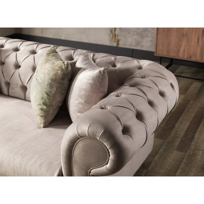8 Seater Sofa Set: 4 Piece Living Room Set