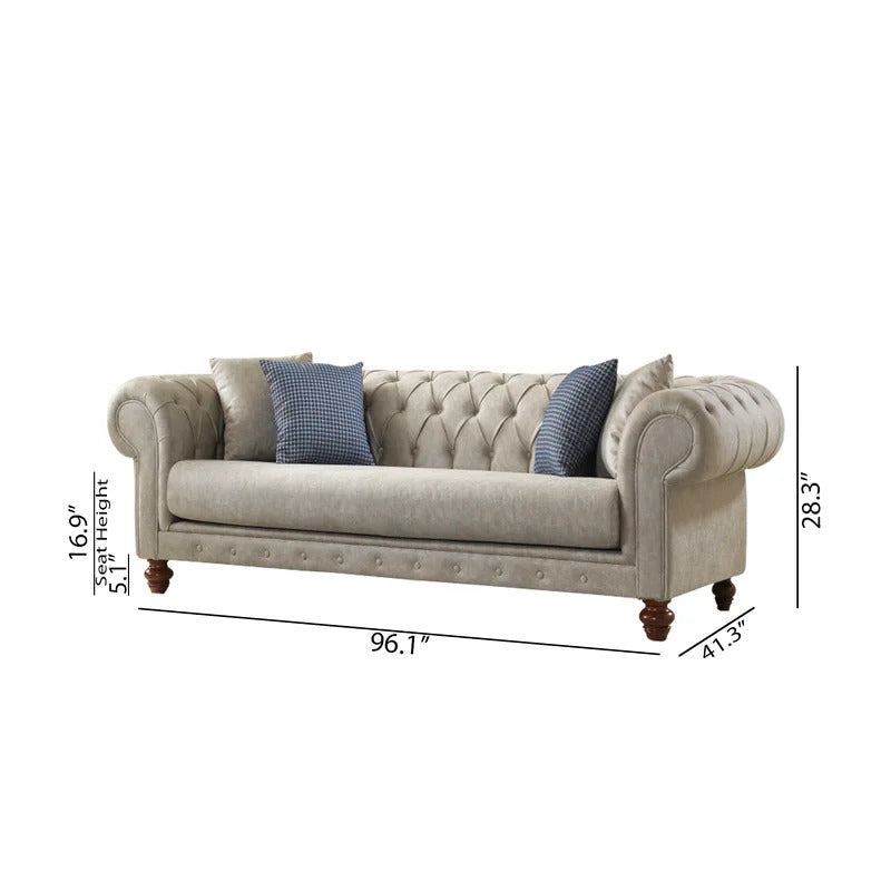 8 Seater Sofa Set: 4 Piece Living Room Sofa Set
