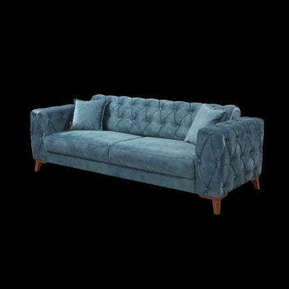 8 Seater Sofa Set: 4 Piece Sleeper Living Room Set