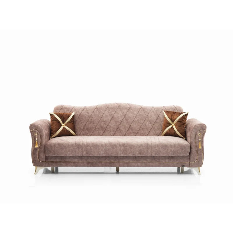 8 Seater Sofa Set: 4 Piece Sleeper Living Room Set