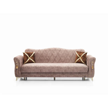 8 Seater Sofa Set: 4 Piece Sleeper Living Room Set