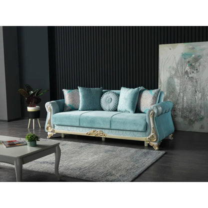 8 Seater Sofa Set: 4 Piece Sleeper Living Room Sofa Set