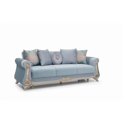 8 Seater Sofa Set: 4 Piece Sleeper Living Room Sofa Set