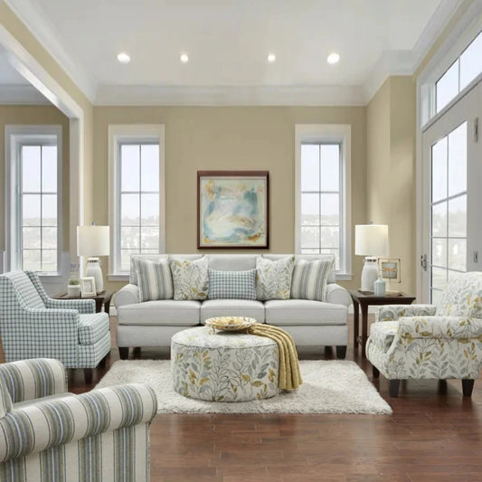 8 Seater Sofa Set 5 Piece Living Room Sofa Set