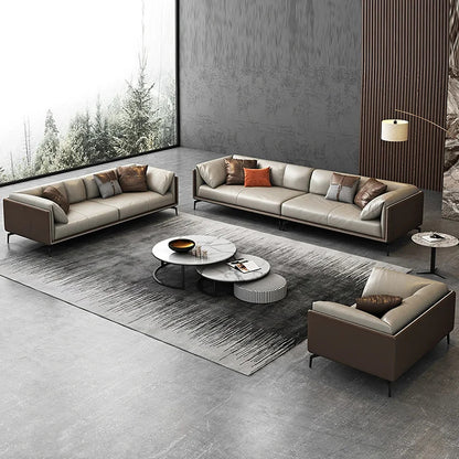 8 Seater Sofa Set: Faux Leatherette Living Room Sofa Set