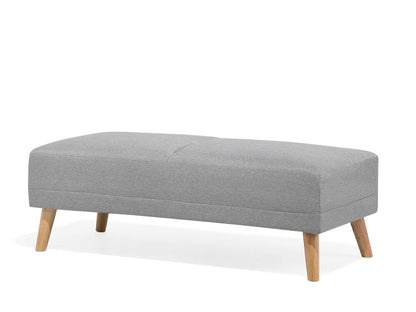 8 Seater Sofa Set: Grey Fabric Living Room Sofa Set