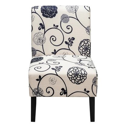 Accent Chair: 20.5'' Wide Linen Side Chair