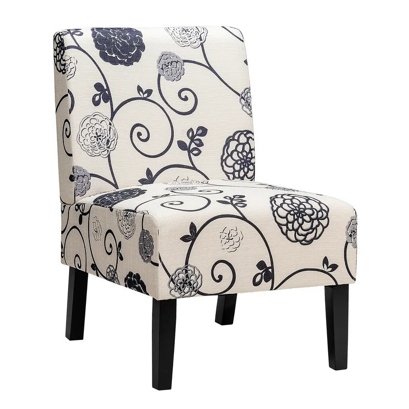 Accent Chair: 20.5'' Wide Linen Side Chair