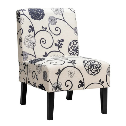 Accent Chair: 20.5'' Wide Linen Side Chair