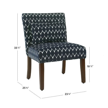 Accent Chair: 23.25'' Wide Slipper Chair