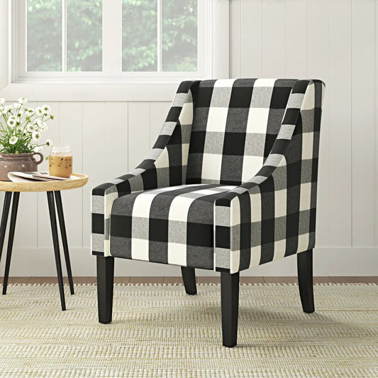 Accent Chair: 24.75'' Wide Cotton Armchair