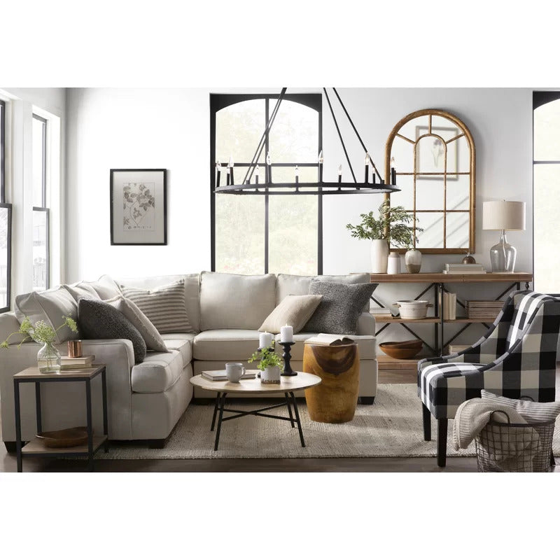 Accent Chair: 24.75'' Wide Cotton Armchair
