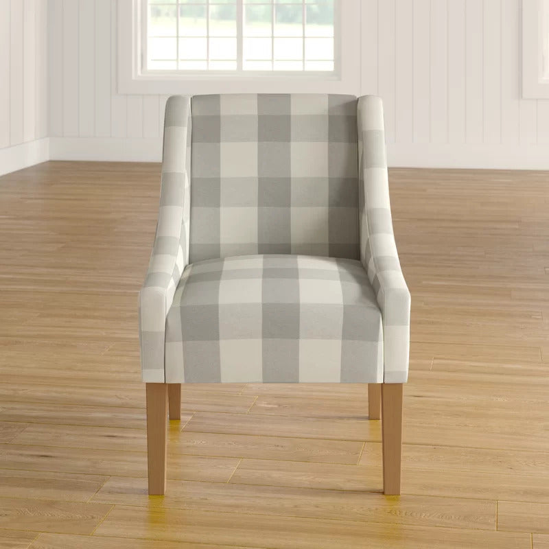 Accent Chair: 24.75'' Wide Cotton Armchair