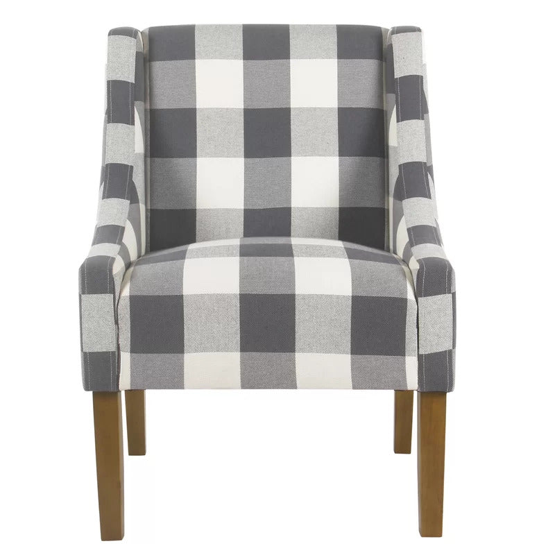 Accent Chair: 24.75'' Wide Cotton Armchair