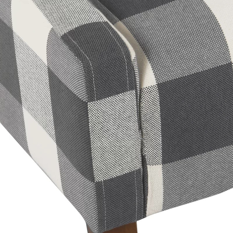 Accent Chair: 24.75'' Wide Cotton Armchair