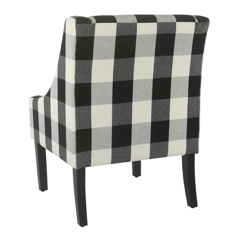 Accent Chair: 24.75'' Wide Cotton Armchair
