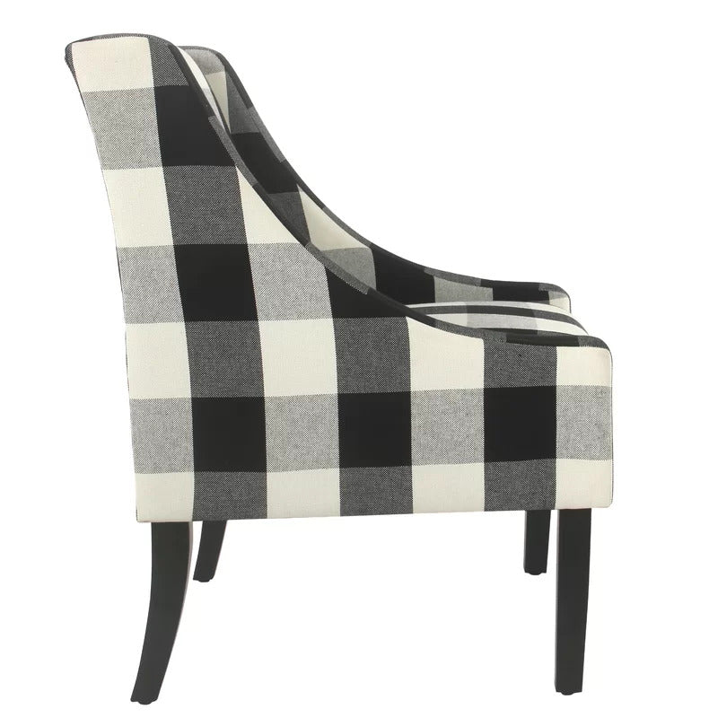 Accent Chair: 24.75'' Wide Cotton Armchair