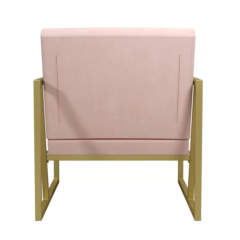 Accent Chair: 25.5'' Wide Tufted Velvet Armchair