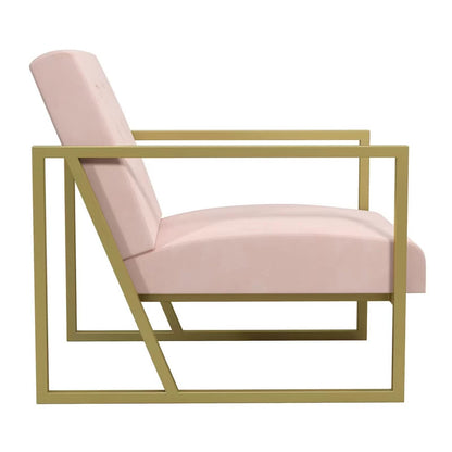 Accent Chair: 25.5'' Wide Tufted Velvet Armchair