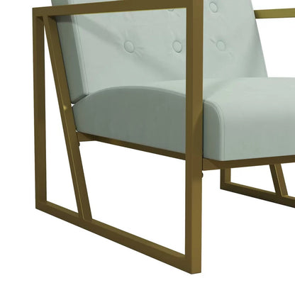 Accent Chair: 25.5'' Wide Tufted Velvet Armchair