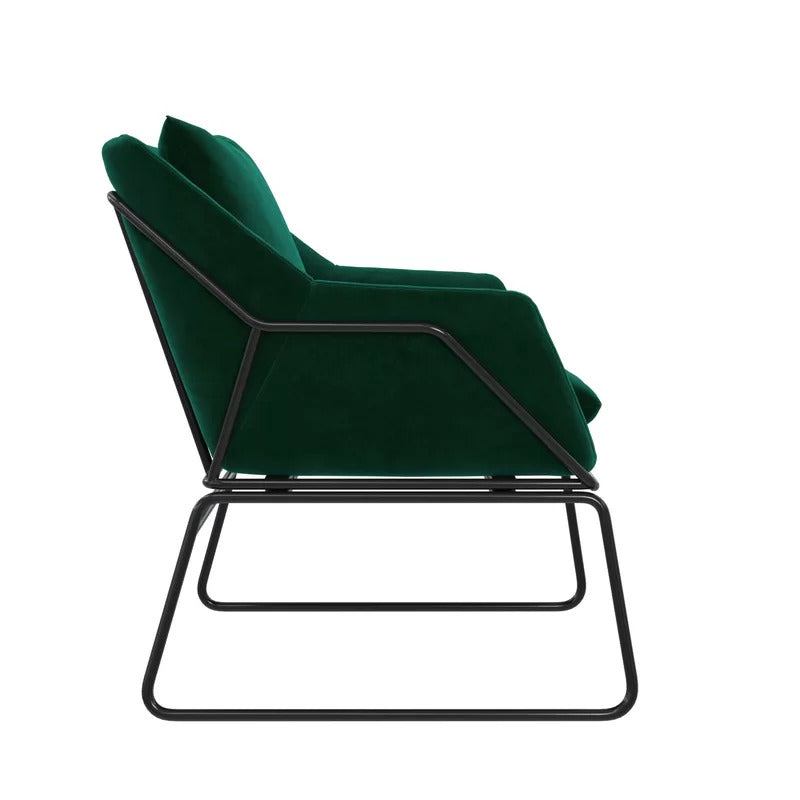 Accent Chair: 26.5'' Wide Velvet Armchair