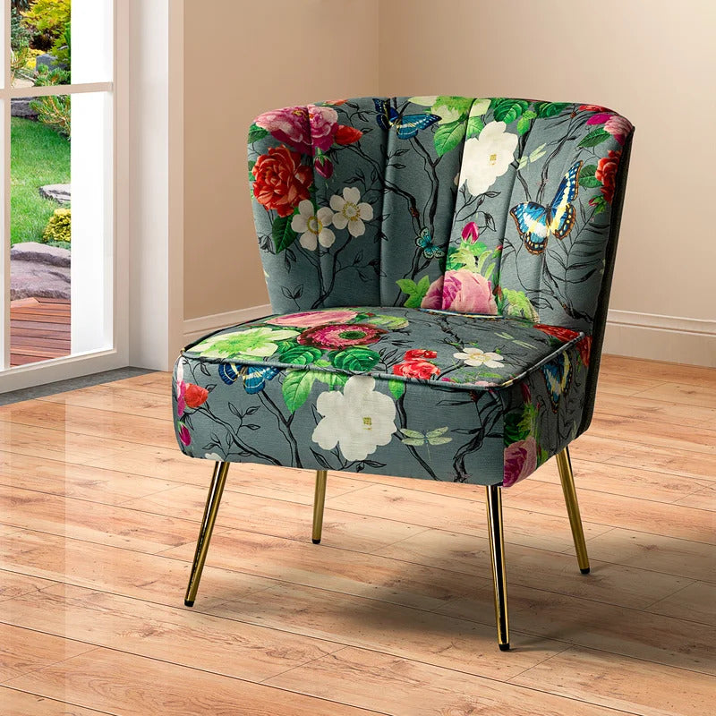Accent Chair: 26'' Wide Tufted Side Chair