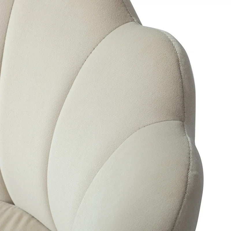 Accent Chair: 30'' Wide Velvet Barrel Chair