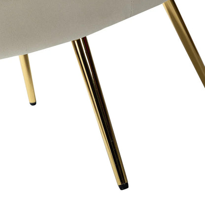 Accent Chair: 30'' Wide Velvet Barrel Chair
