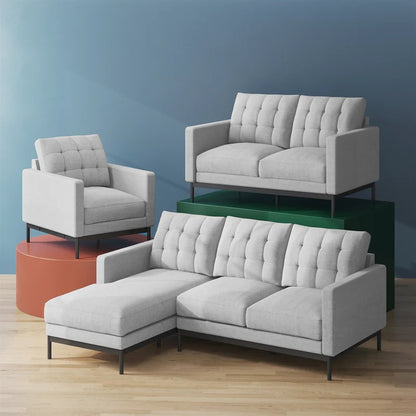 Accent Chair: 31.5'' Wide Tufted Armchair