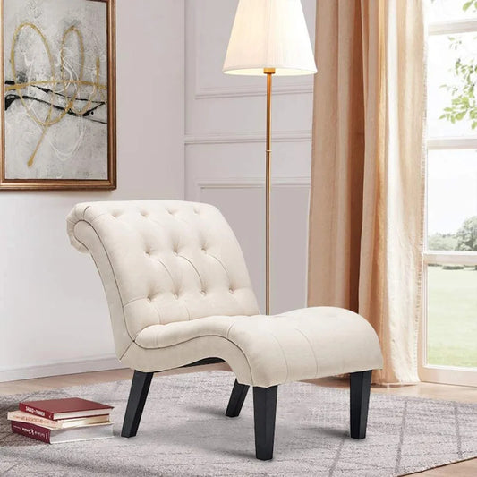 Accent Chair: 32.5'' Wide Tufted Lounge Chair