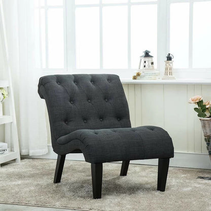 Accent Chair: 32.5'' Wide Tufted Lounge Chair