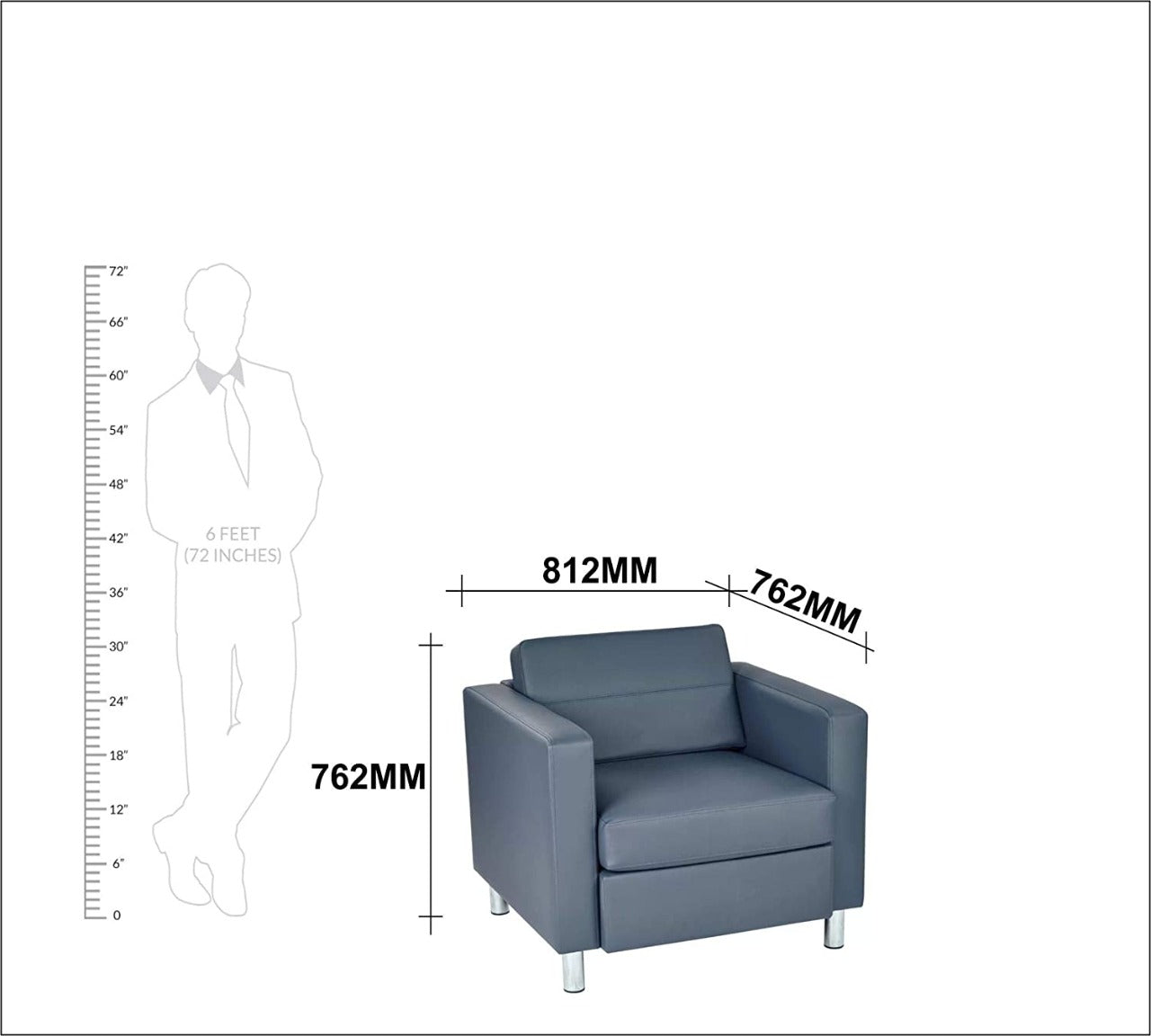 Accent Chair 32'' Wide Lounge Chair