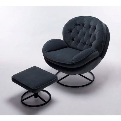 Accent Chair:  32'' Wide Tufted Velvet Chair