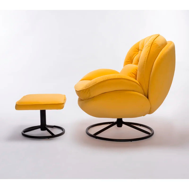 Accent Chair:  32'' Wide Tufted Velvet Chair