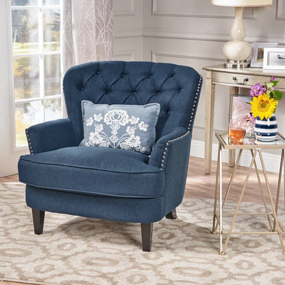 Accent Chair: 33'' Wide Tufted Club Chair