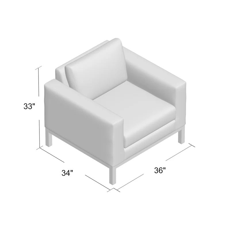 Accent Chair: 36'' Wide Armchair