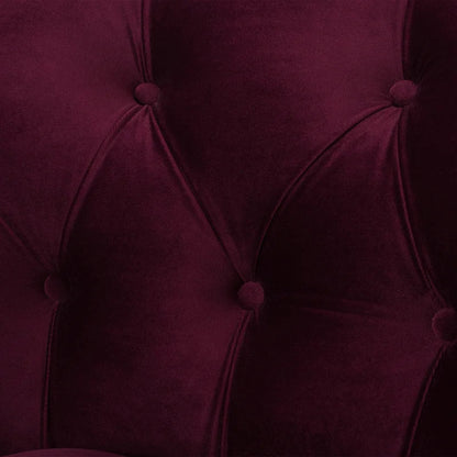 Accent Chair: 42'' Wide Tufted Velvet Armchair