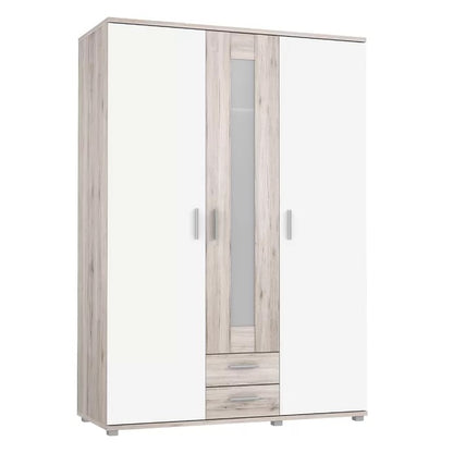 Almirah: 3 Door Wardrobe With Mirror