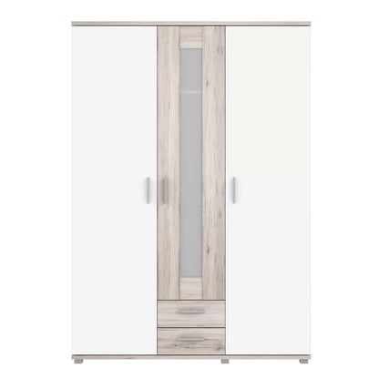 Almirah: 3 Door Wardrobe With Mirror