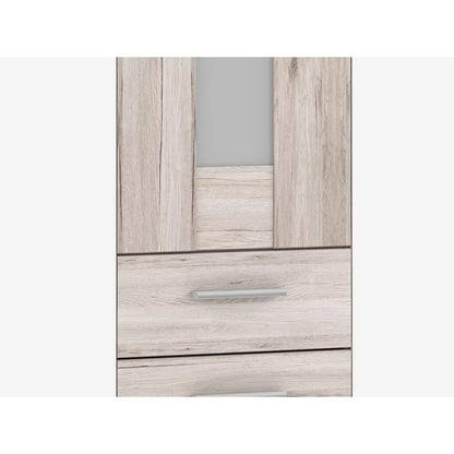 Almirah: 3 Door Wardrobe With Mirror