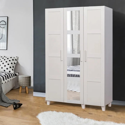 Almirah: 3 Door Wardrobe With Mirror