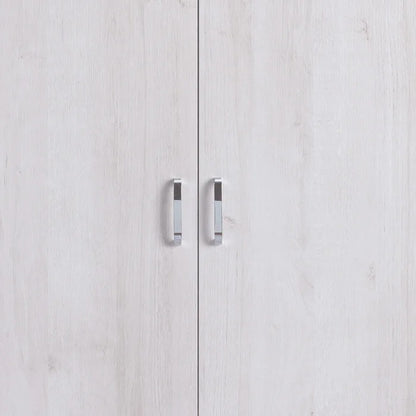 Almirah: 5 Shelves White Oak Almirah