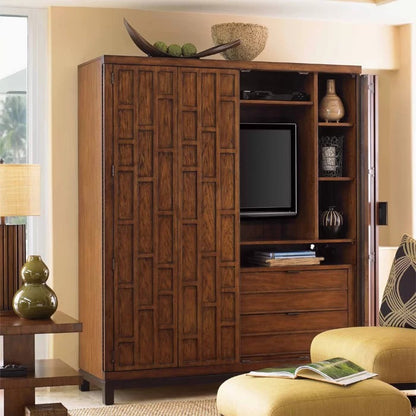 Almirah: 6 Shelves Solid Wood Almirah
