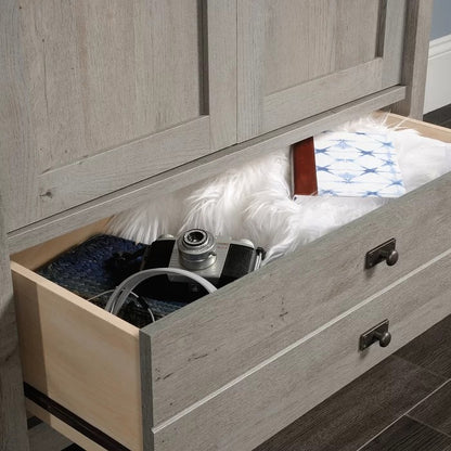 Almirah: Adjustable Interior Shelves Wardrobe