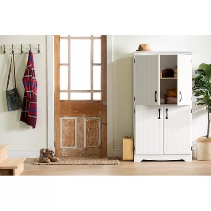 Almirah : Den 4-Door Storage Armoire