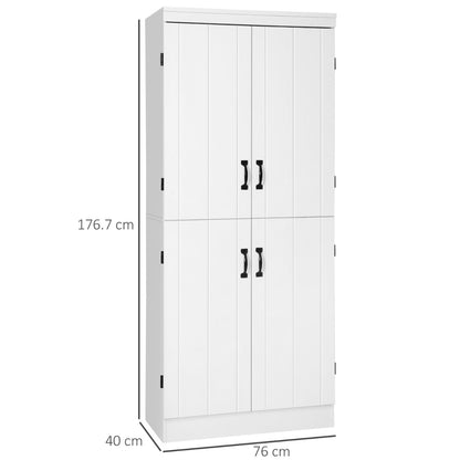 Almirah Den 4-Door Storage Armoire